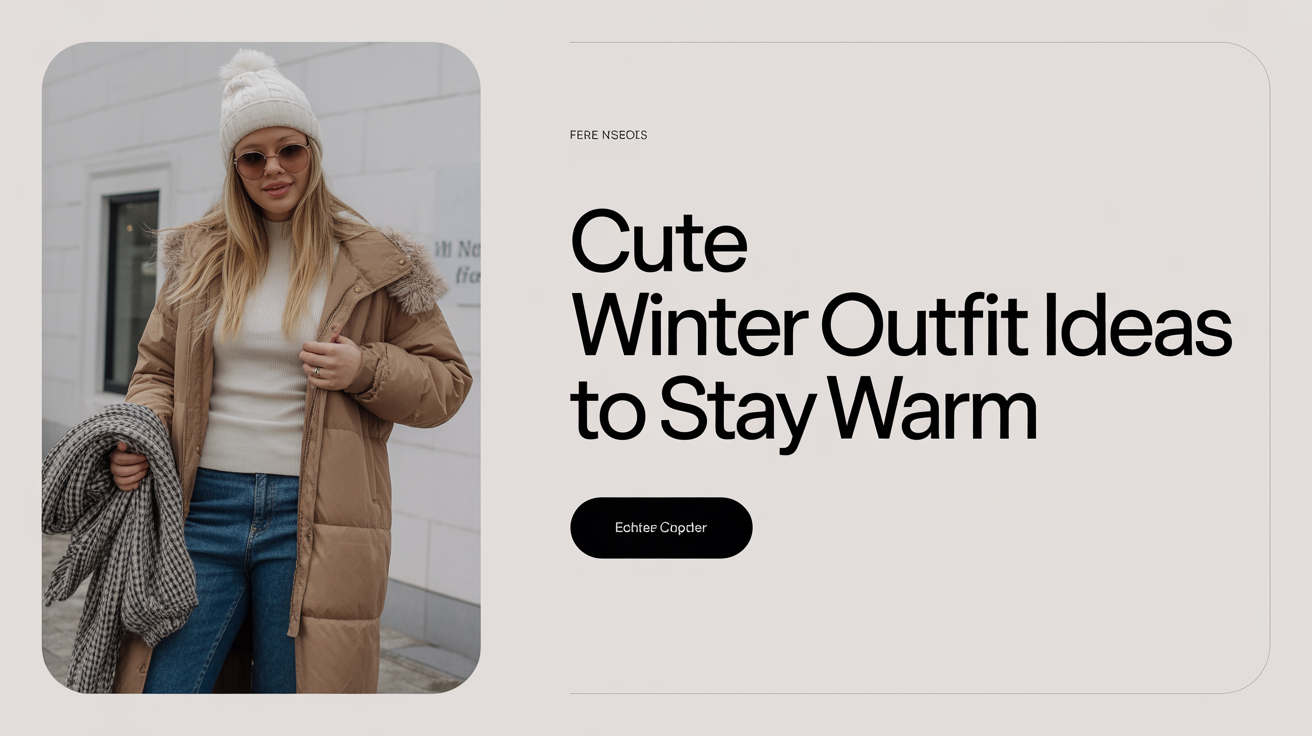 Cute Winter Outfit Ideas to Stay Warm