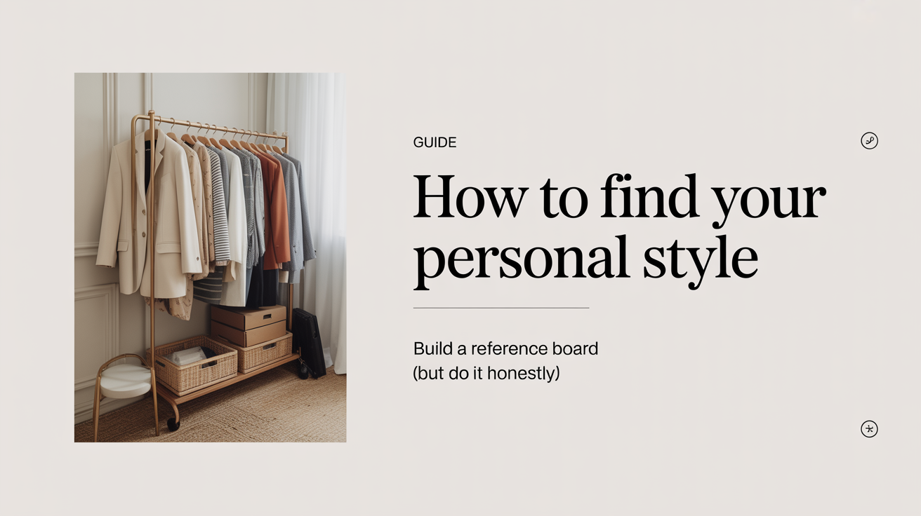 Build a reference board (but do it honestly)