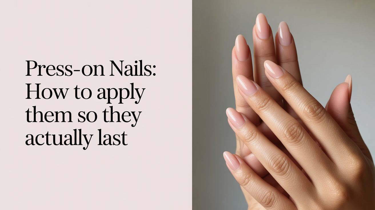 Press-On Nails: How to Apply Them So They Actually Last