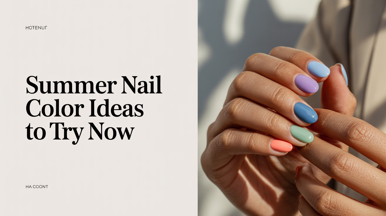 Summer Nail Color Ideas to Try Now