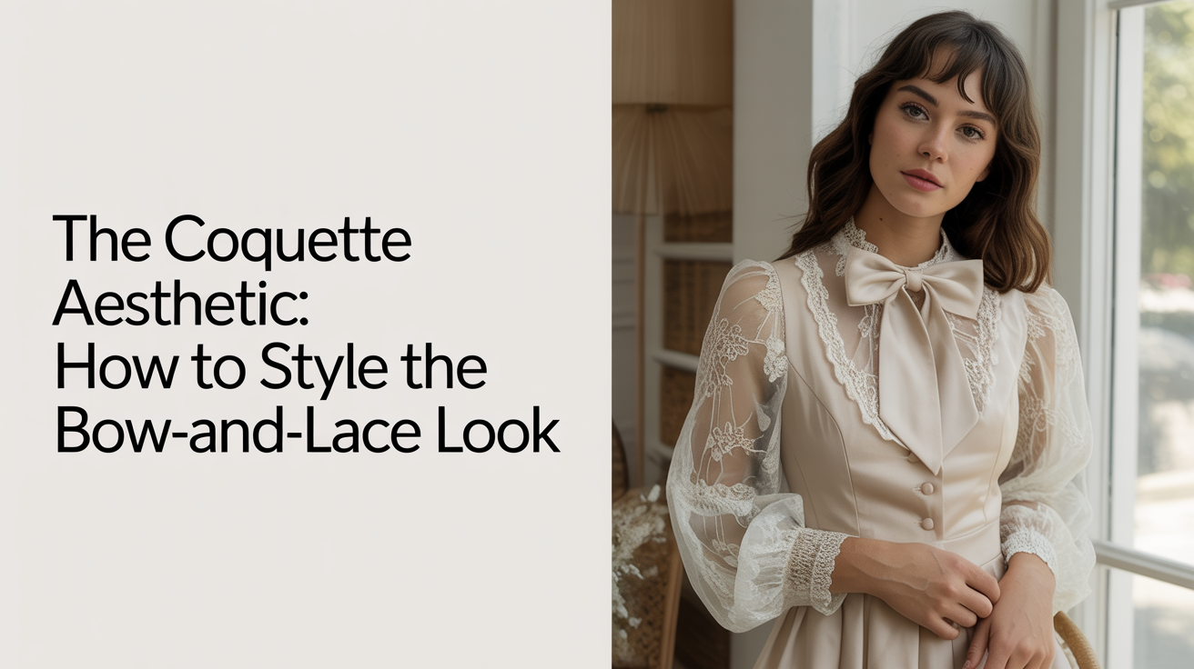 The Coquette Aesthetic: How to Style the Bow-and-Lace Look