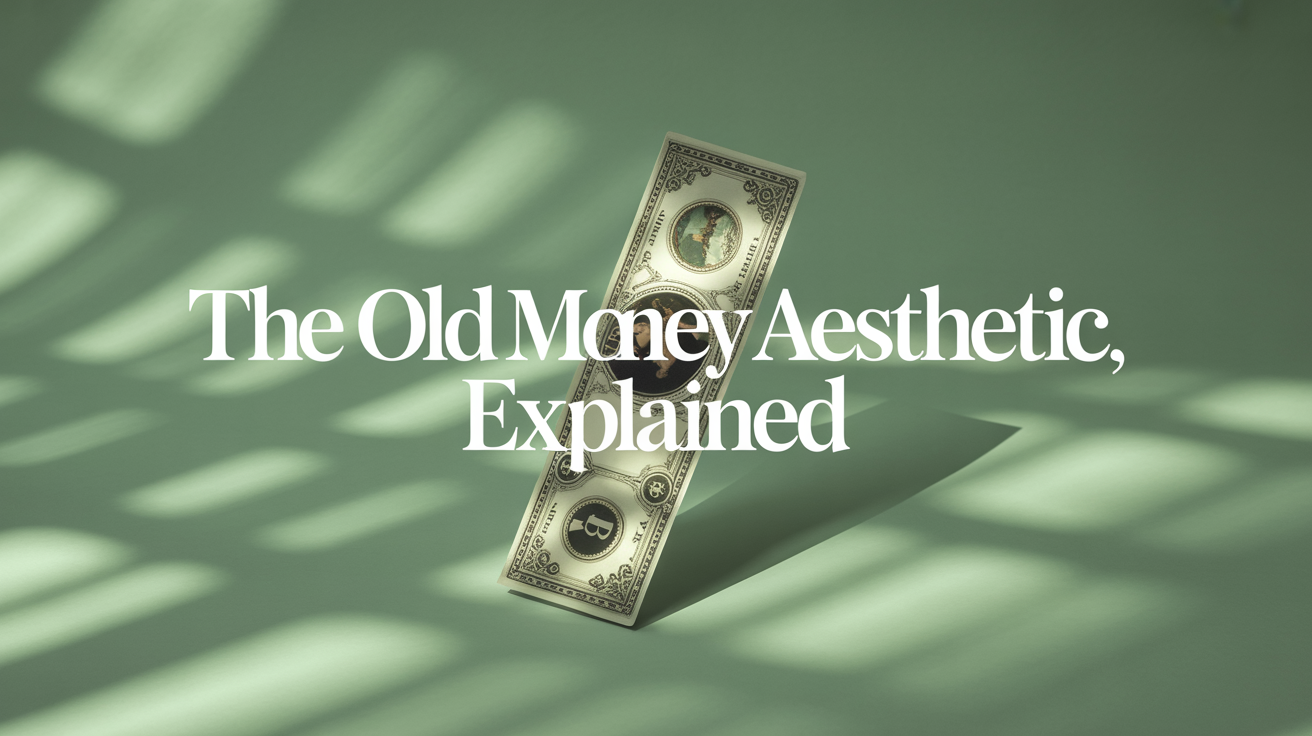 The Old Money Aesthetic, Explained